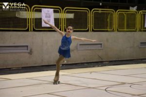 Atleta Vega: Campeã Catarinense de Patinação Artística
