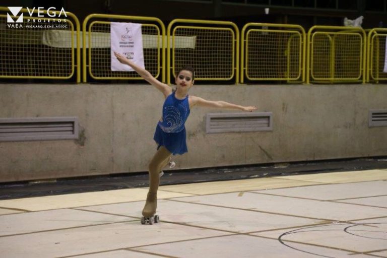 Atleta Vega: Campeã Catarinense de Patinação Artística